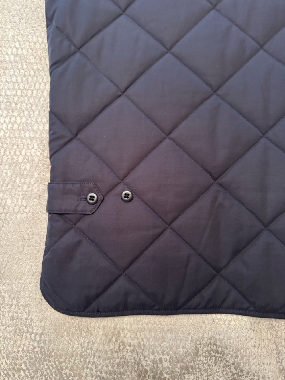 J. Crew Quilted Sussex Vest in Black Medium - Picture 6 of 8